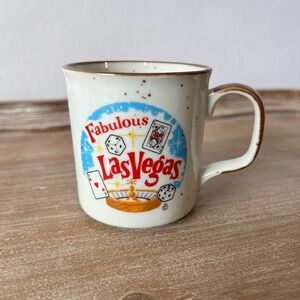 Vintage Fabulous‎ Las Vegas Speckled Mug Japan Coffee Tea